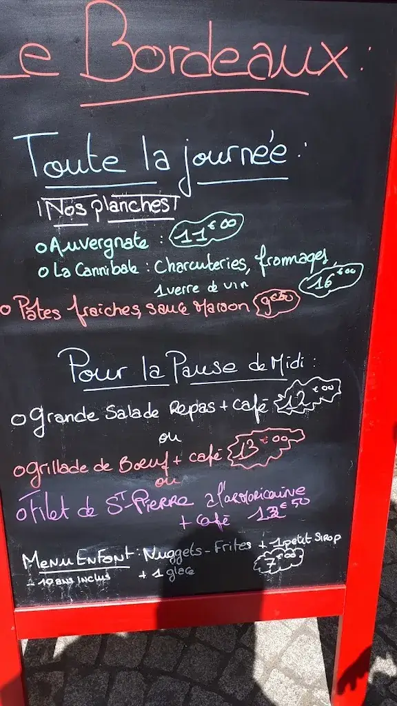 Menu_Le Bordeaux_Thiers_image_2