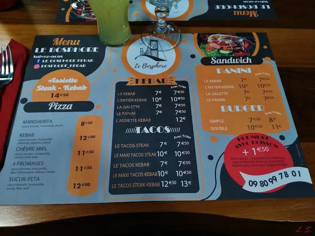 Menu_LE BOSPHORE_Thiers_image_2