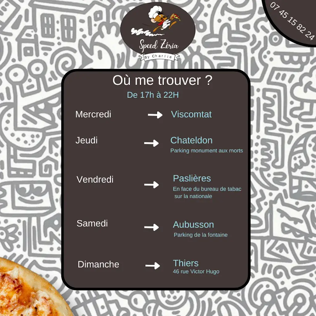Menu_Speed Zéria By Charlie Foodtruck_Thiers_image_2