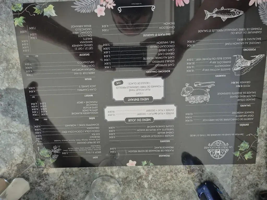 Menu_La Table Beaujolaise_Monnerie-le-Montel_image_2