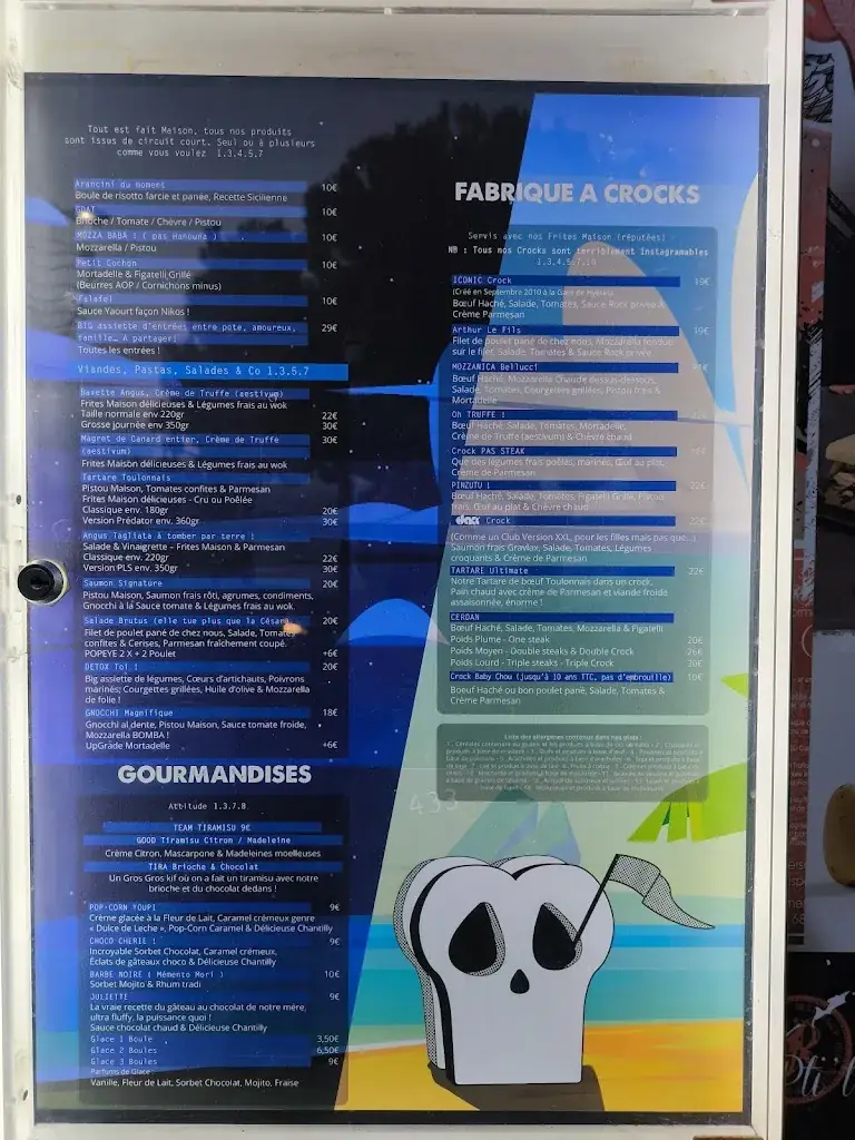 Menu_Le Rock Toulon_Toulon_image_2