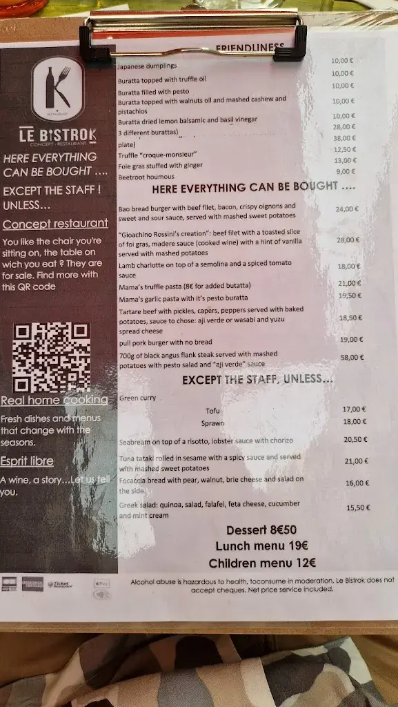 Menu_Le Bistrok Toulon_Toulon_image_1