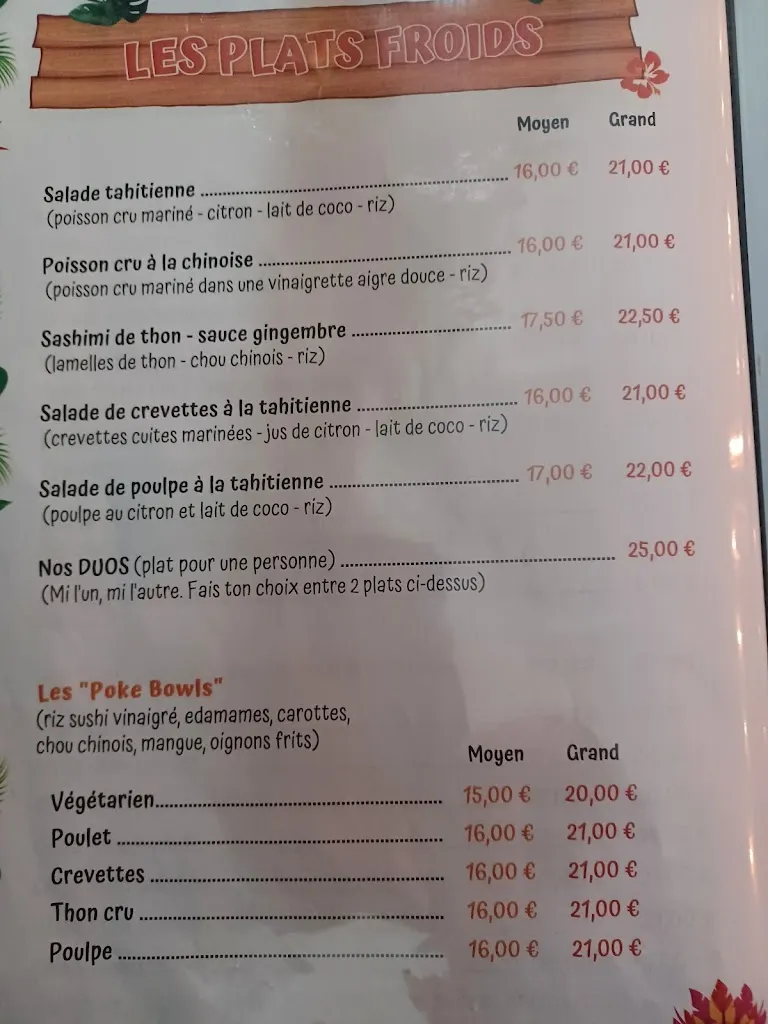 Menu_Restaurant Ma'a Tahiti_Toulon_image_2