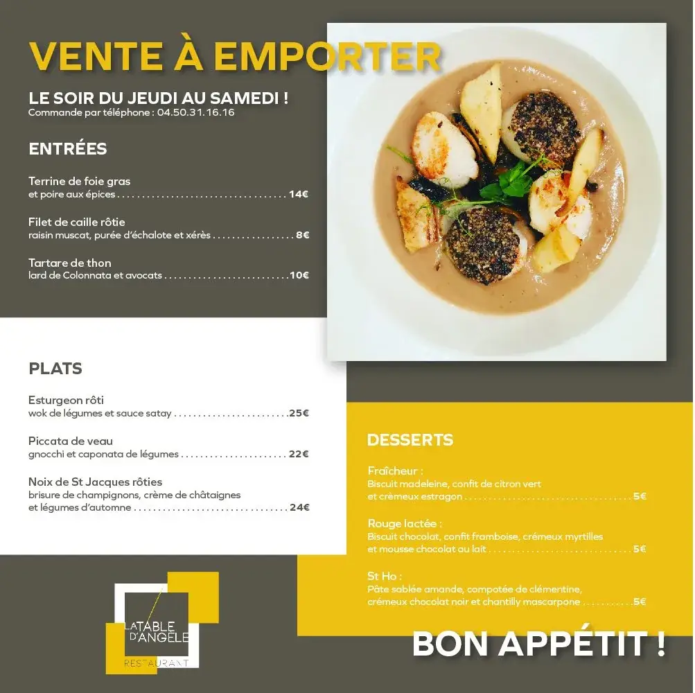 Menu_La Table d'Angèle_Reignier-Ésery_image_2