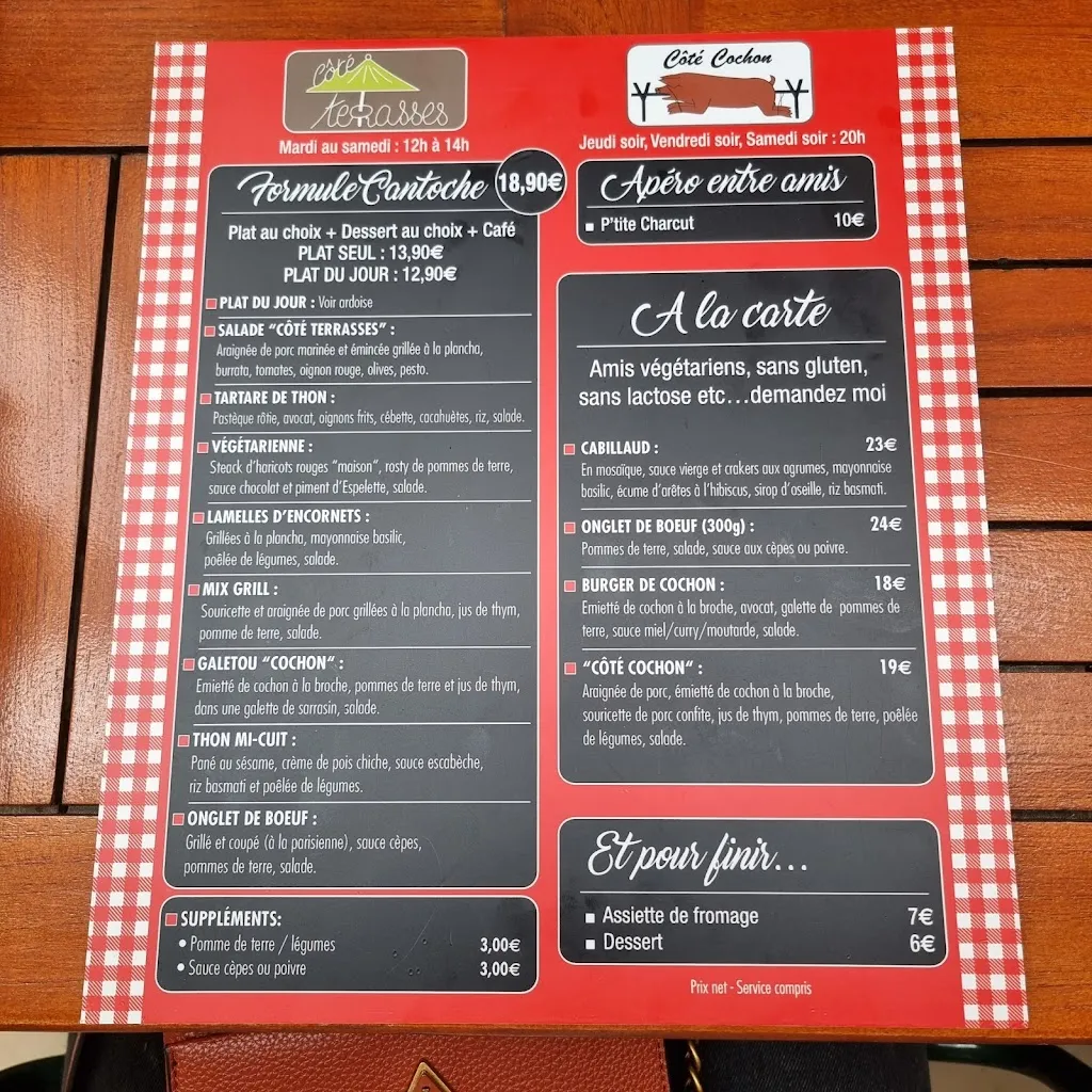 Menü_Côté terrasses toulon_Toulon_Bild_1