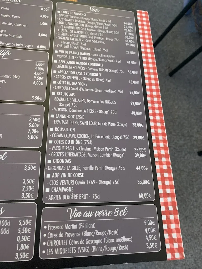 Menü_Côté terrasses toulon_Toulon_Bild_4