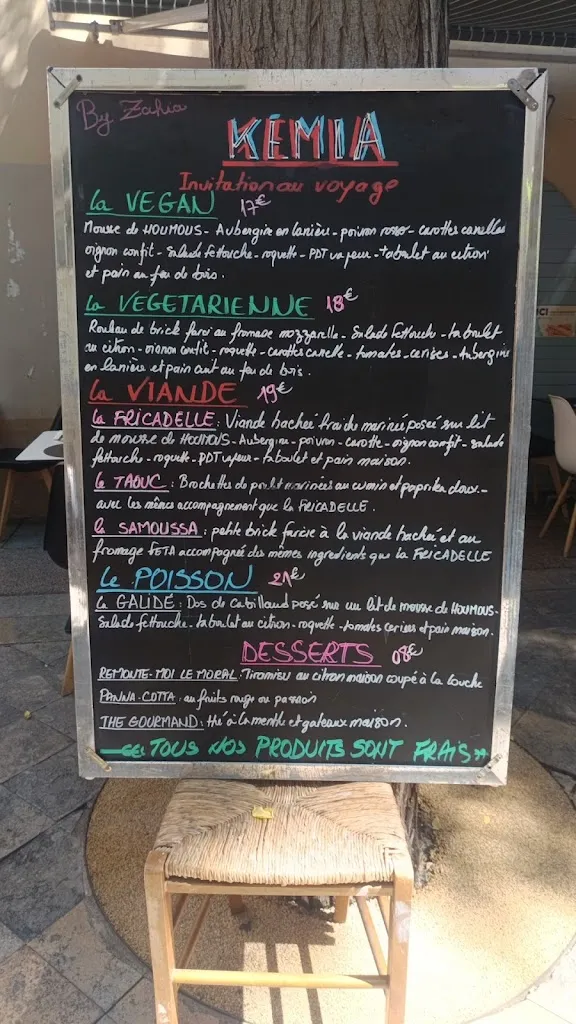 Menu_La kemia-Toulon_Toulon_image_1
