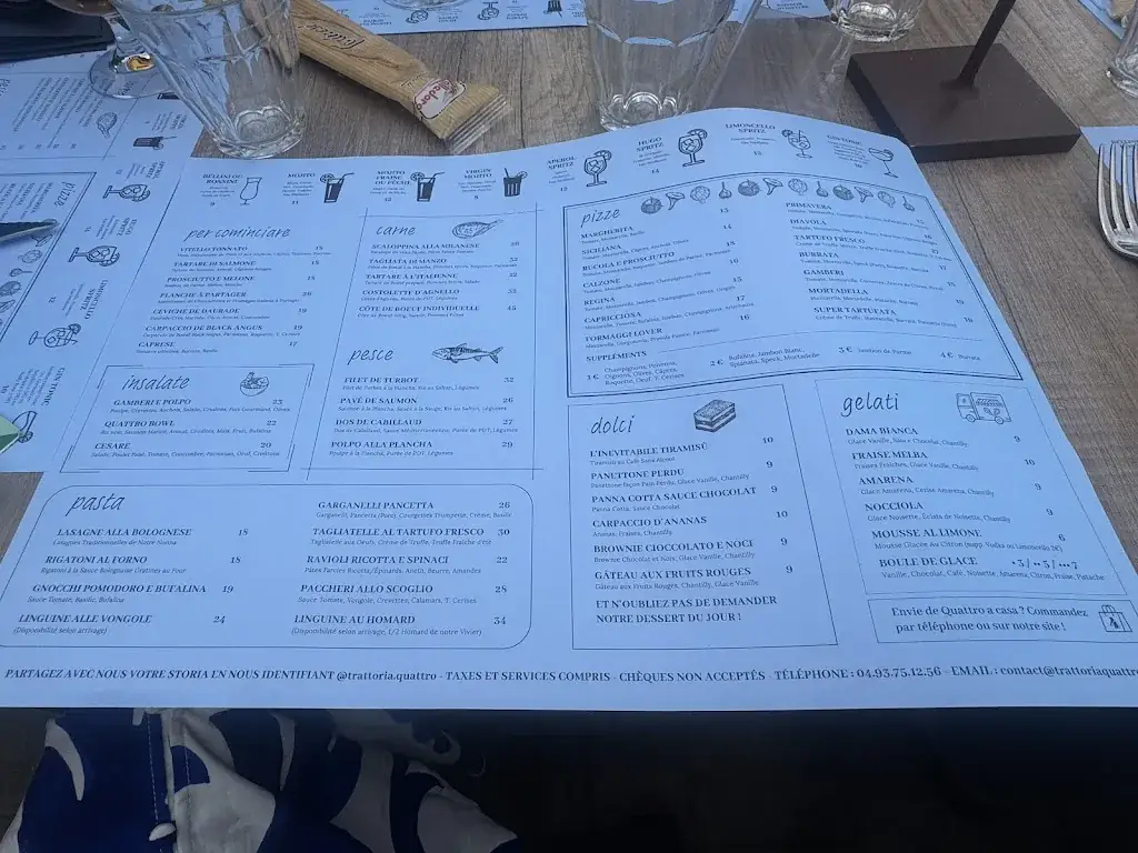 Menu_Trattoria Quattro_Valbonne_image_1