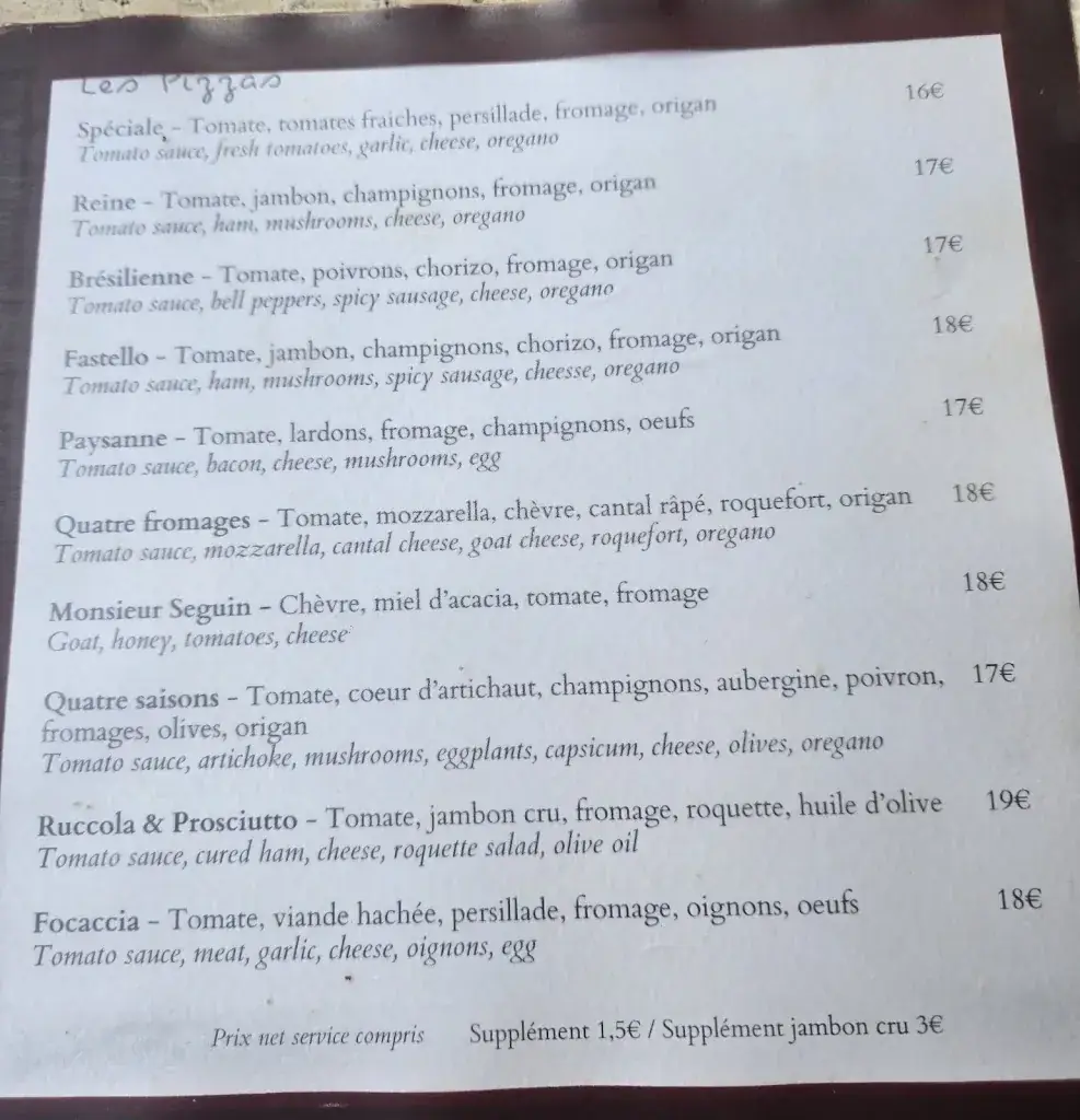 Menu_Café des Arcades_Valbonne_image_1