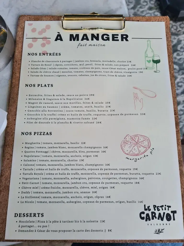 Menu_Le Petit Carnot_Valbonne_image_1