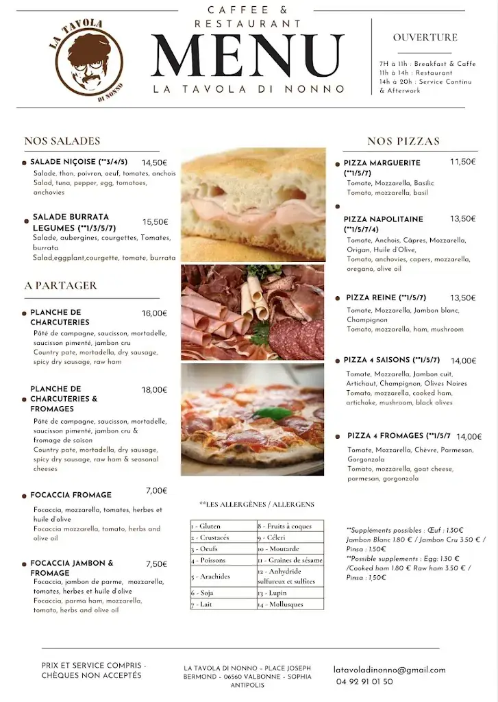 Menu_LA TAVOLA DI NONNO_Valbonne_image_2