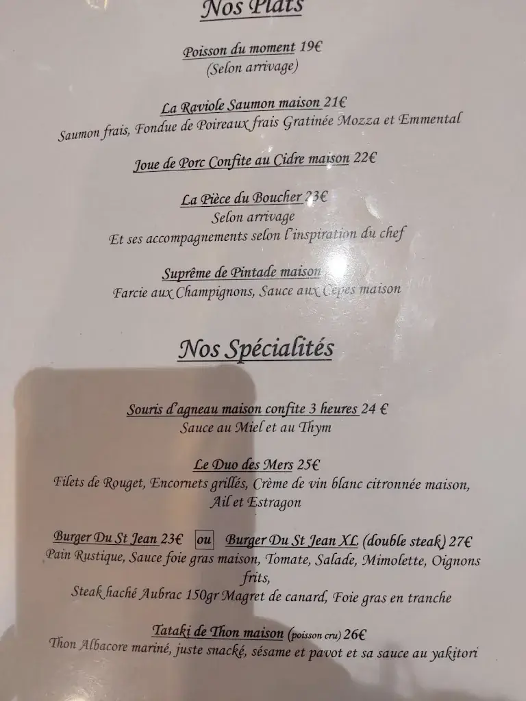 Menu_Brasserie Le Petit Saint Jean_Valréas_image_3