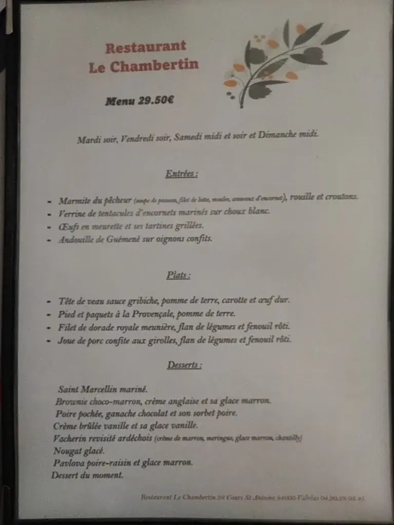 Menu_LE CHAMBERTIN_Valréas_image_3