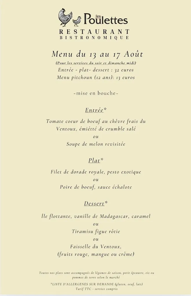 Menu_Restaurant Les Poulettes_Valréas_image_2