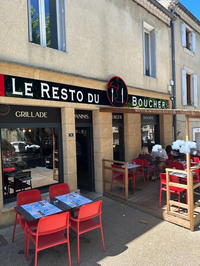 Le Resto du boucher restaurant in Valréas