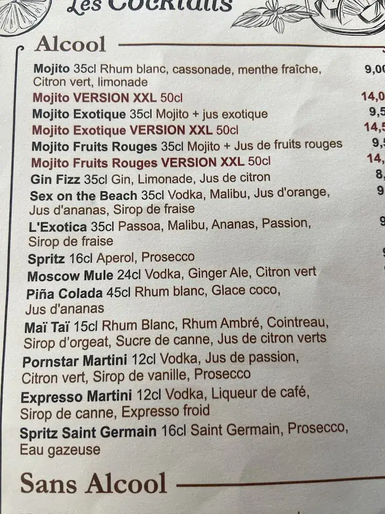 Menu_Restaurant Le Vieux Marché - Vedène_Vedène_image_4