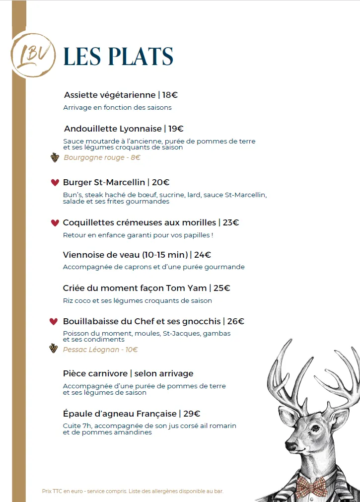 Menu_Le BonVivant • Pusignan_Pusignan_image_1