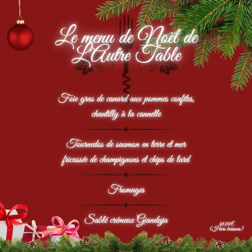 Menu_L'Autre Table - Restaurant & Bar à Vins_Vedène_image_3