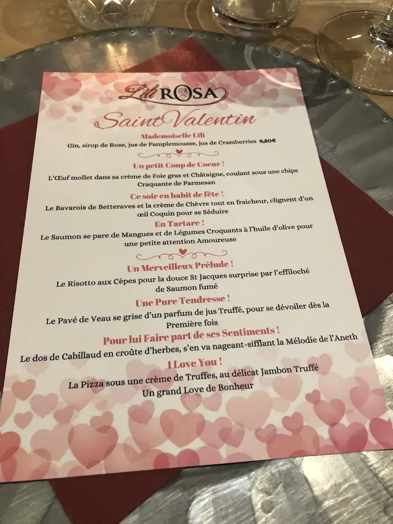 Menu_Lili Rosa_Vedène_image_1