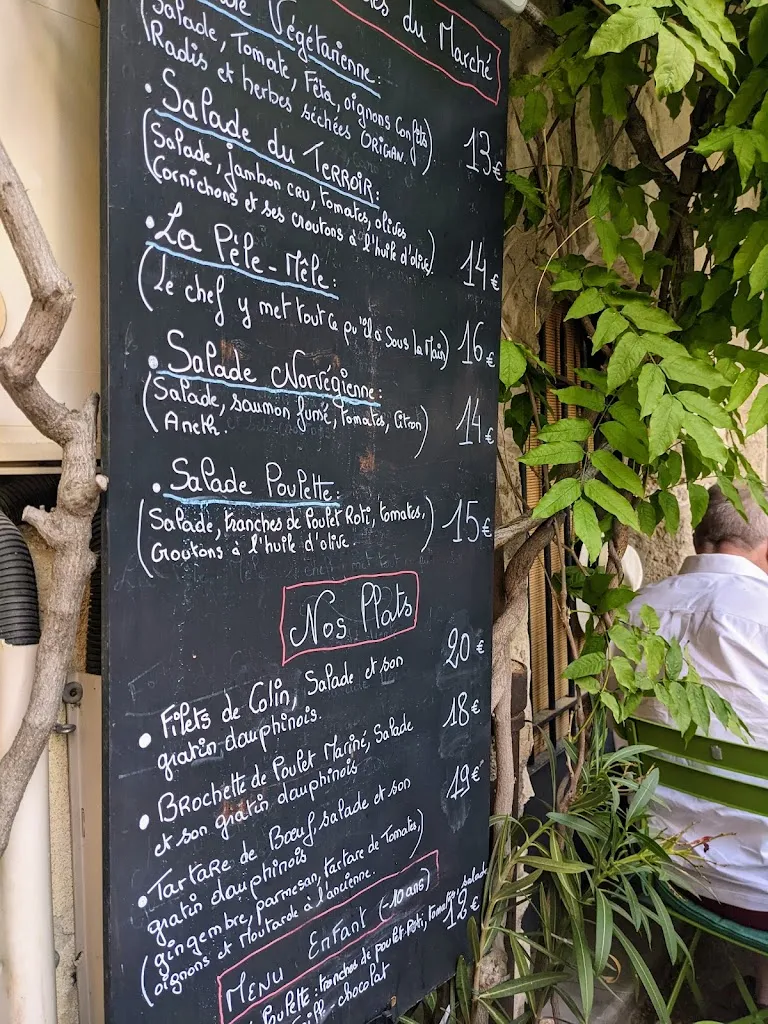 Menu_Restaurant Côté Fontaine_Venasque_image_2