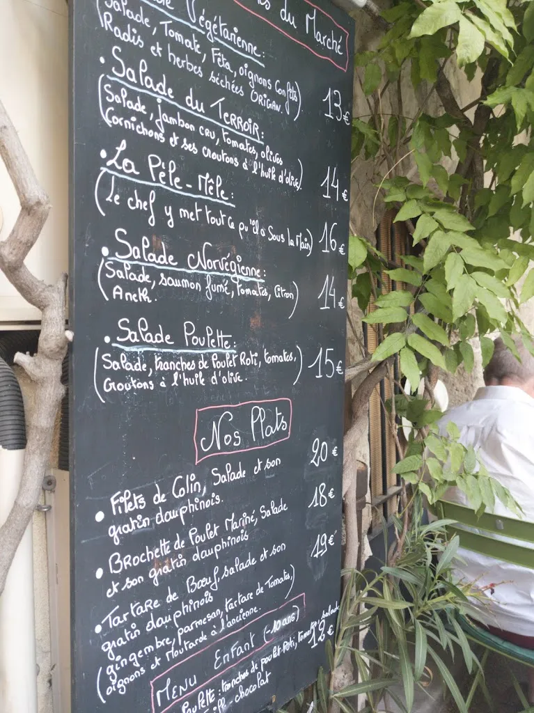 Menu_Restaurant Côté Fontaine_Venasque_image_3