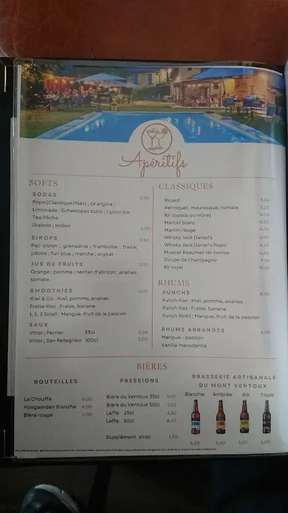 Menu_La Maison du Porcelet_Velleron_image_2