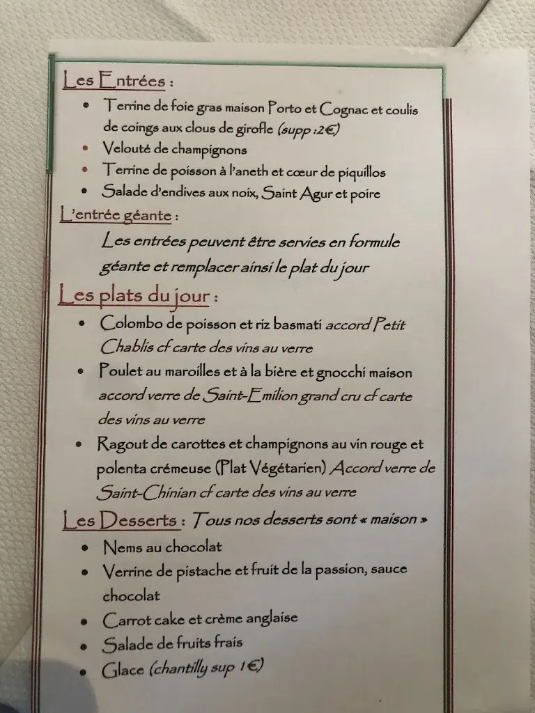 Menu_Le Goût des Hôtes_Pusignan_image_4