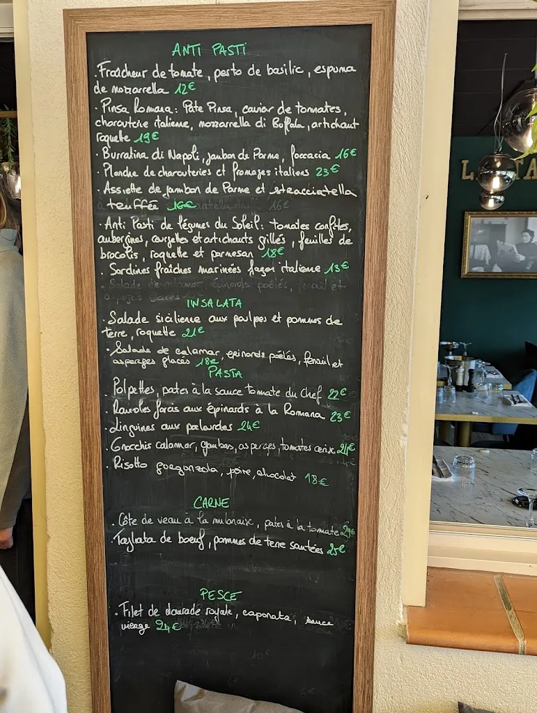 Menu_La Table de Rina_Ventabren_image_1