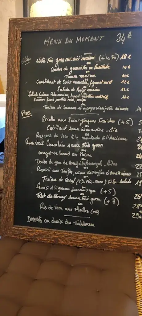 Menu_Le Clos Cosette - Restaurant Vallauris_Vallauris_image_2