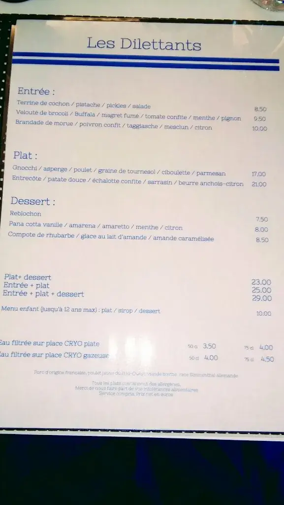 Menu_Les Dilettants_Vallauris_image_3