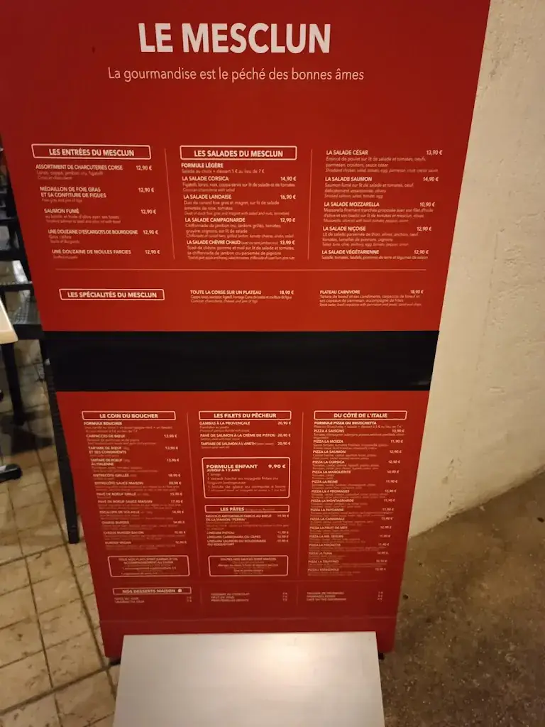 Menu_Le Mesclun_Vallauris_image_4