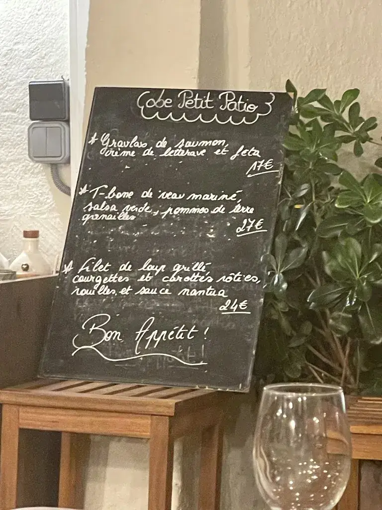 Menu_Le Petit Patio_Vallauris_image_3