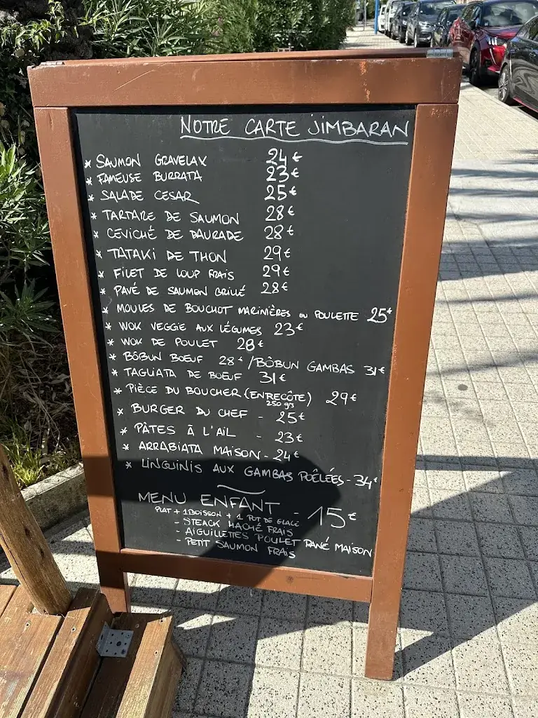 Menu_Jimbaran Plage_Vallauris_image_1