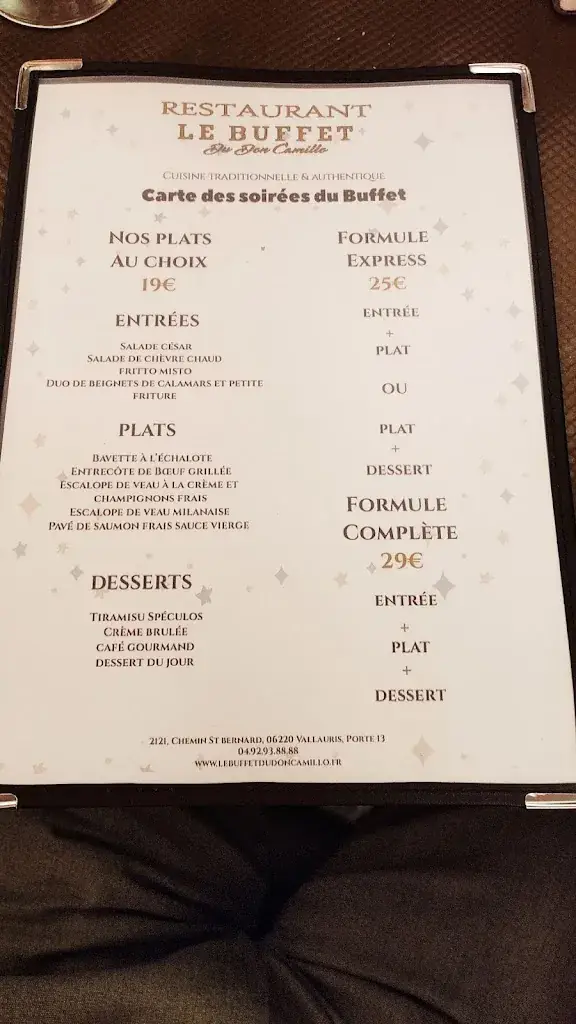 Menu_La Suite_Vallauris_image_1