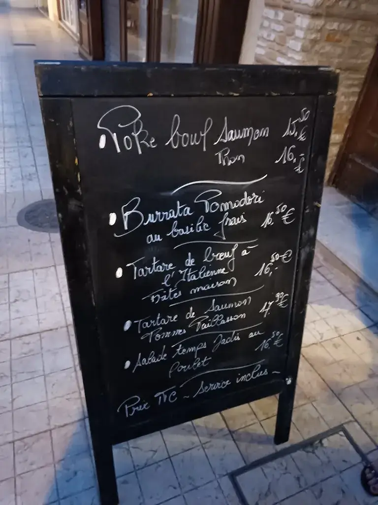 Menü_Le temps Jadis - Vallauris_Vallauris_Bild_2