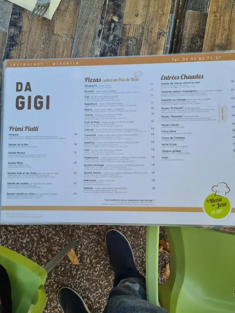 Menu_Da Gigi_Vallauris_image_1