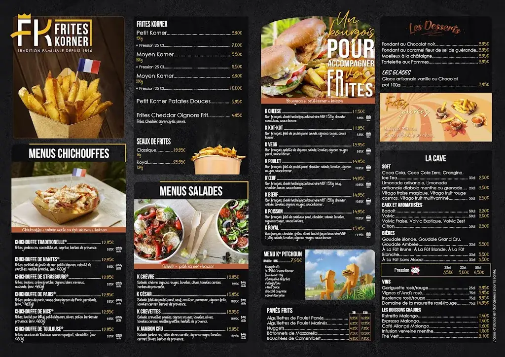 Menu_Frites Korner_Vallauris_image_1
