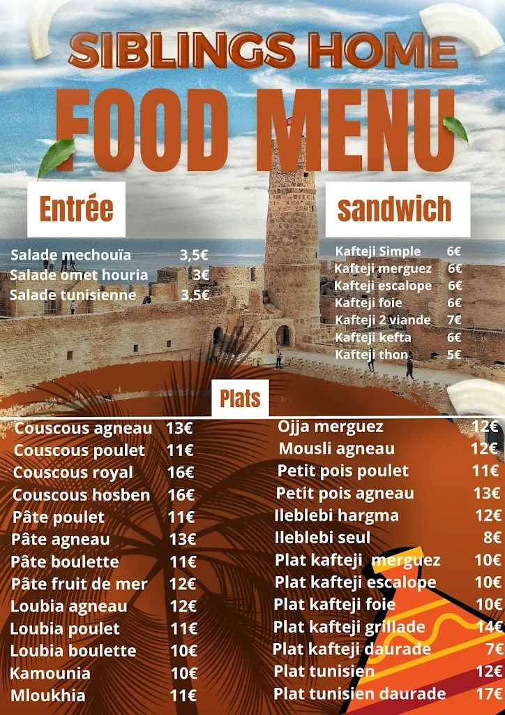 Menu_Siblings Home_Vallauris_image_1