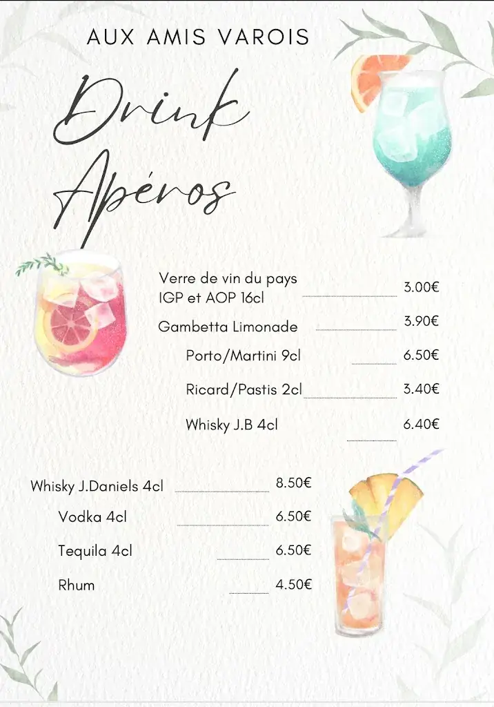 Menu_Aux Amis Varois_Vidauban_image_2