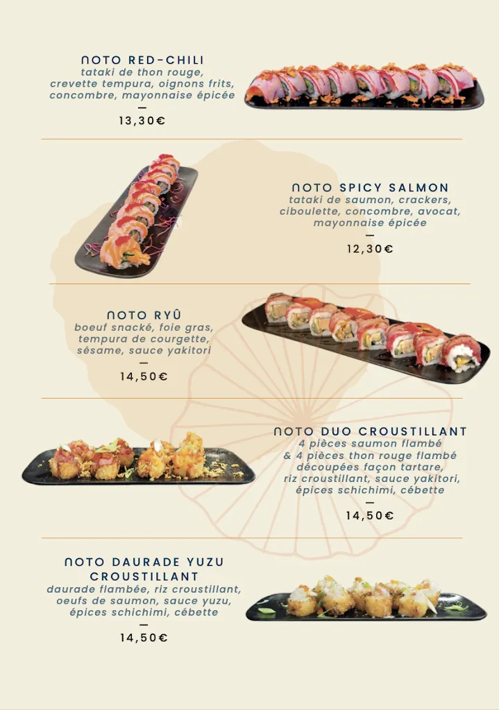 Menu_NOTO SUSHI - Restaurant Venelles_Venelles_image_2