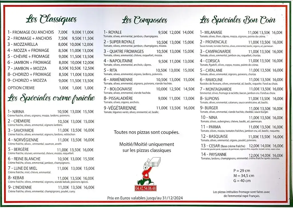 Menu_Au Bon Coin_Venelles_image_1