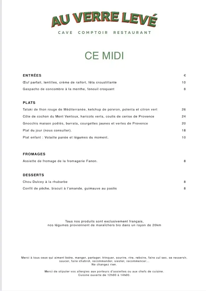 Menu_Au Verre Levé_Venelles_image_2