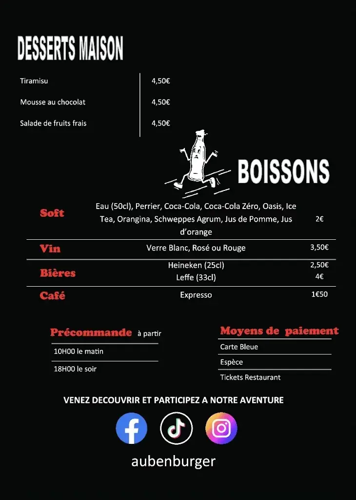 Menu_Au BEN Burger_Venelles_image_2