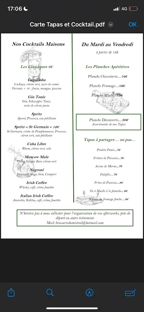 Menu_Le Mistral_Vinon-sur-Verdon_image_1