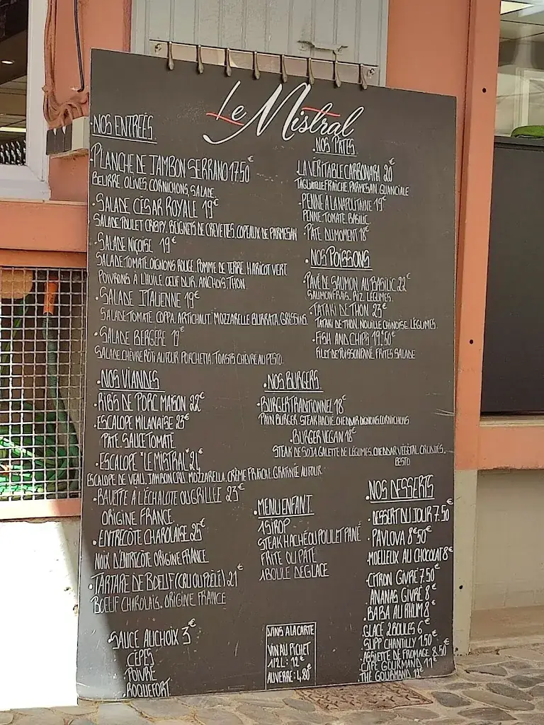 Menu_Le Mistral_Vinon-sur-Verdon_image_3