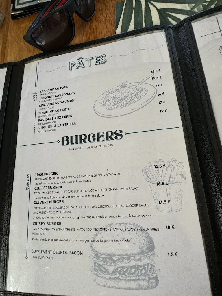 Menu_Restaurant Brasserie Oliveri_Villeneuve-Loubet_image_3