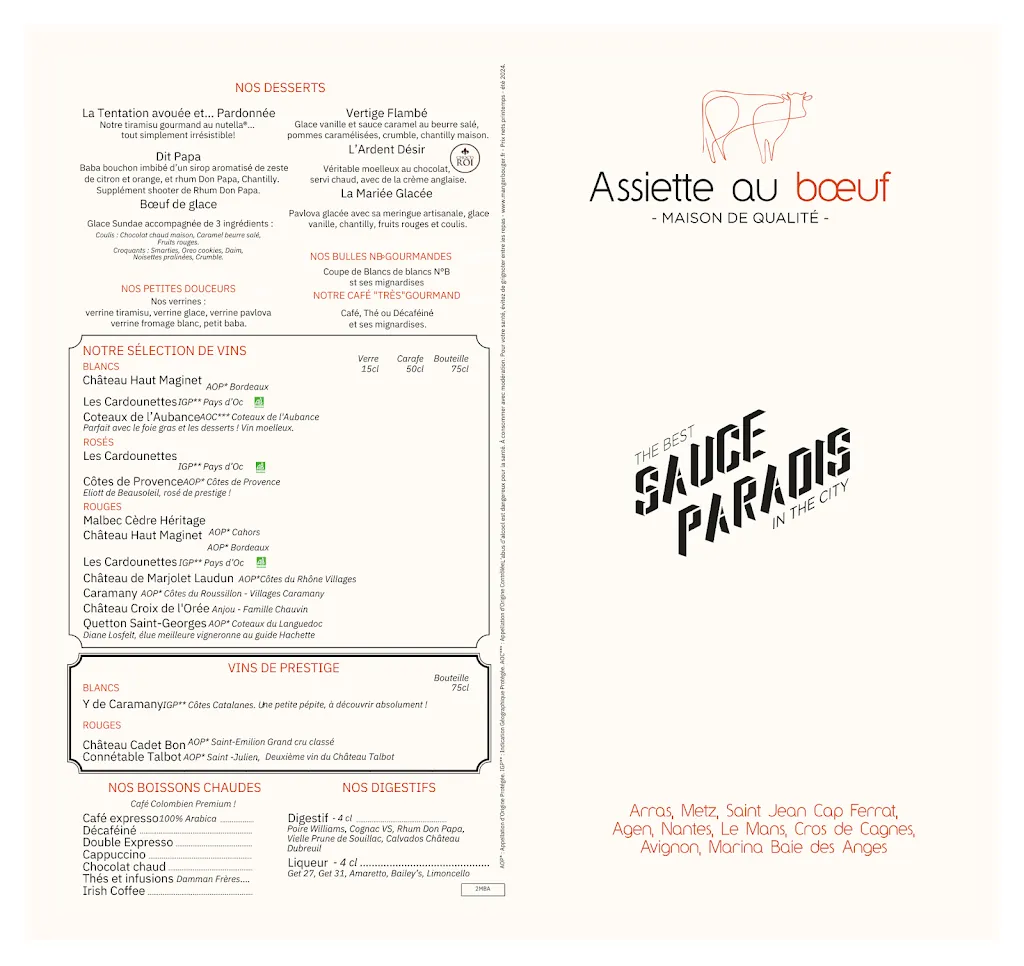 Menu_Léo Léa - Assiette au Boeuf - Marina Baie des Anges_Villeneuve-Loubet_image_2
