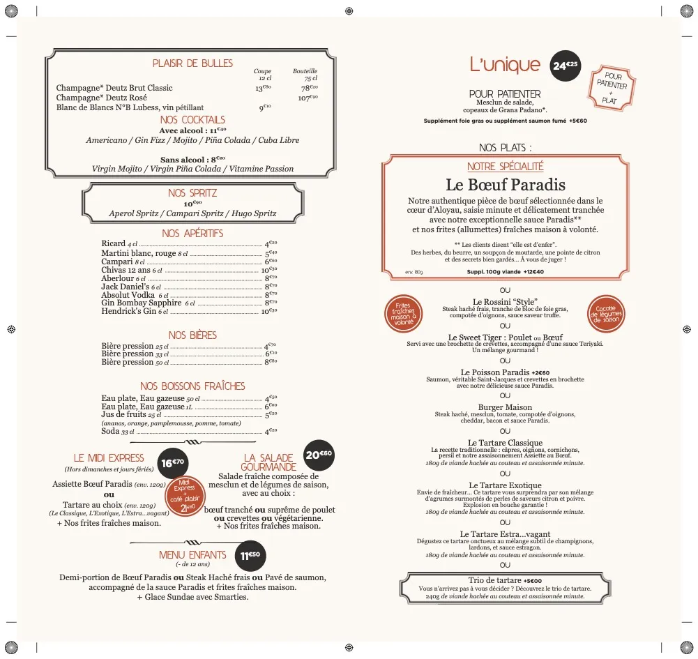 Menu_Léo Léa - Assiette au Boeuf - Marina Baie des Anges_Villeneuve-Loubet_image_3