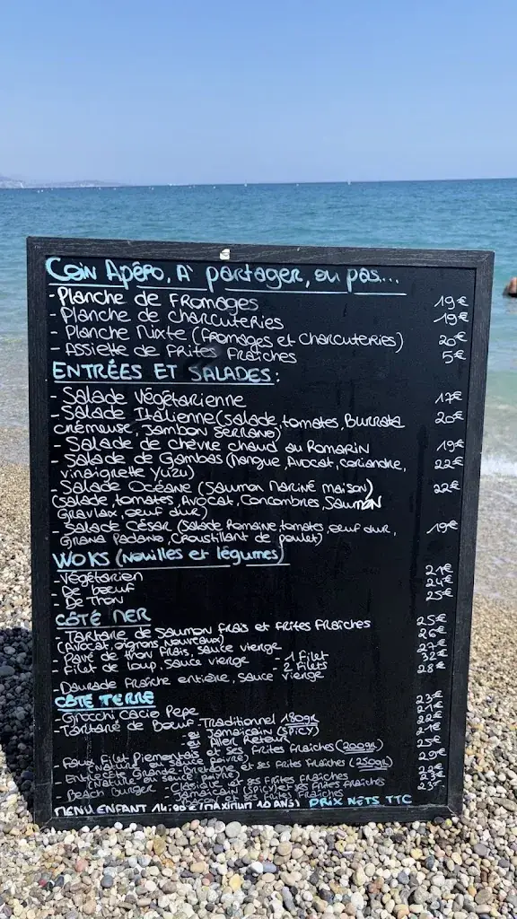 Menu_BEACH KLUBBER_Villeneuve-Loubet_image_1