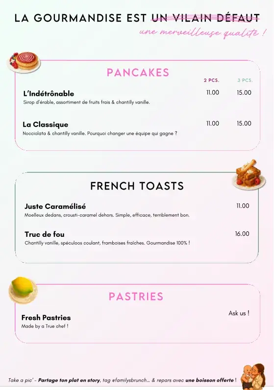Menu_Family's Brunch, Coffee Shop & More I Villeneuve-Loubet_Villeneuve-Loubet_image_2